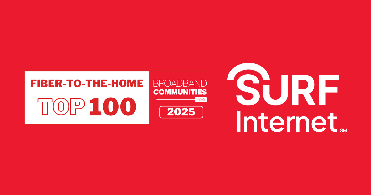Surf Internet Named to Broadband Communities’ 2025 Top 100 List